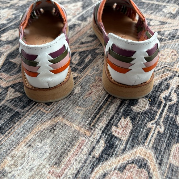 Colorful Leather Flats - Picture 2 of 4